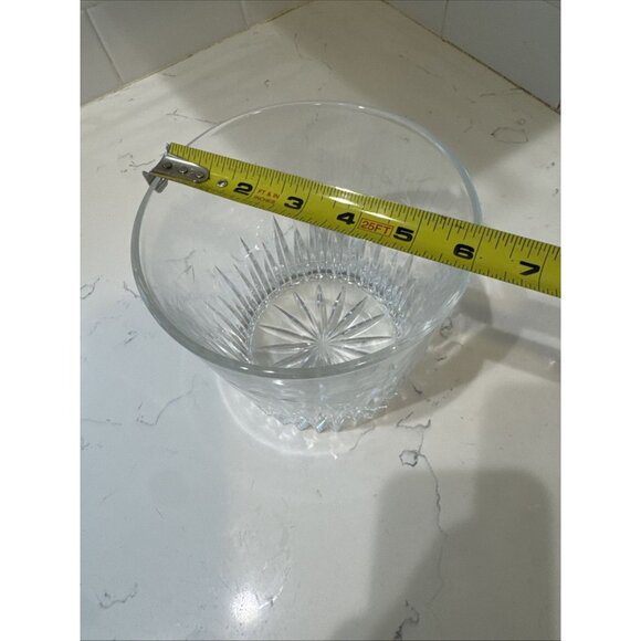 Vintage Heavy PRINCESS HOUSE 1974 Crystal Ice Bucket Heritage Etched Pattern. - Picture 5 of 7